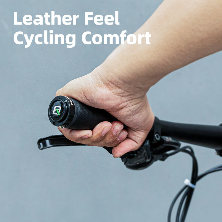 ROCKBROS Bike Bicycle Microfiber Leather Handlebar Grips Anti-slip Comfort Cycling Accessories