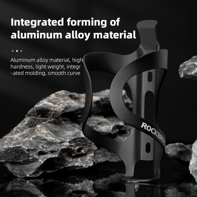 ROCKBROS Bike Water Bottle Cage Holder Lightweight Alloy Aluminum Bicycle Water Bottle Holder Cages