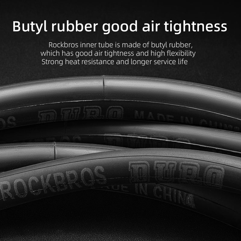 rockbros mtb and road bike inner tube for reliable cycling
#option_MTB 26in 1.95/2.125 presta 48mm