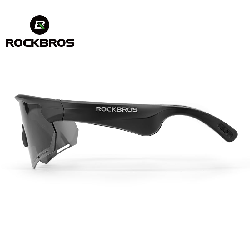 ROCKBROS Bluetooth Polarized Sunglasses Music Speaker Cycling Glasses Outdoor Sport