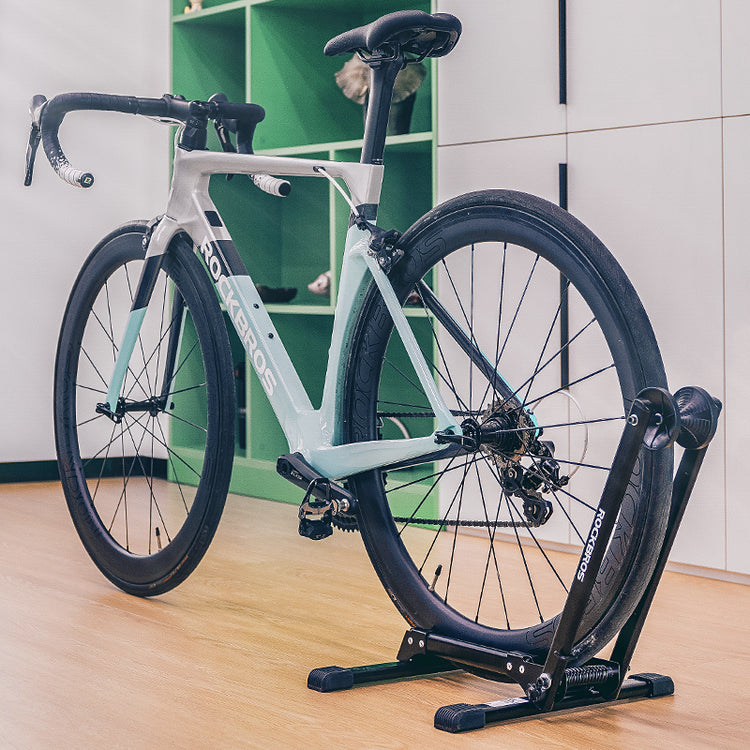 ROCKBROS Foldable Floor Bike Stand for Garage