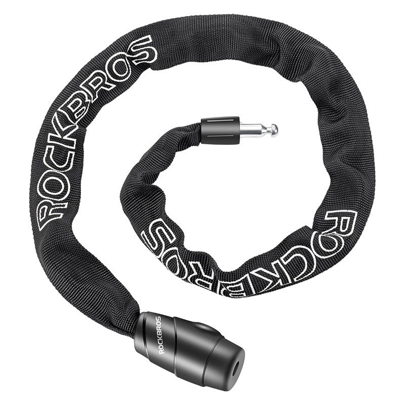 ROCKBROS Bicycle Bike Chain Lock Key Style 95cm