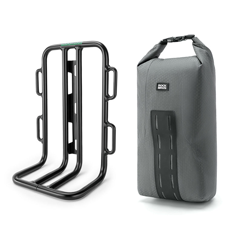 ROCKBROS Bicycle Front Fork Rack & Cargo Bag MTB Bike Front Carrier Rack