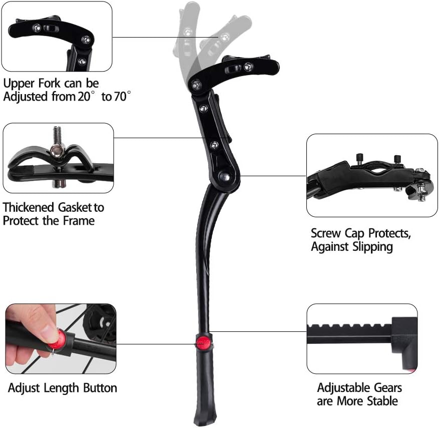 ROCKBROS Rear Mount Adjustable Kickstand