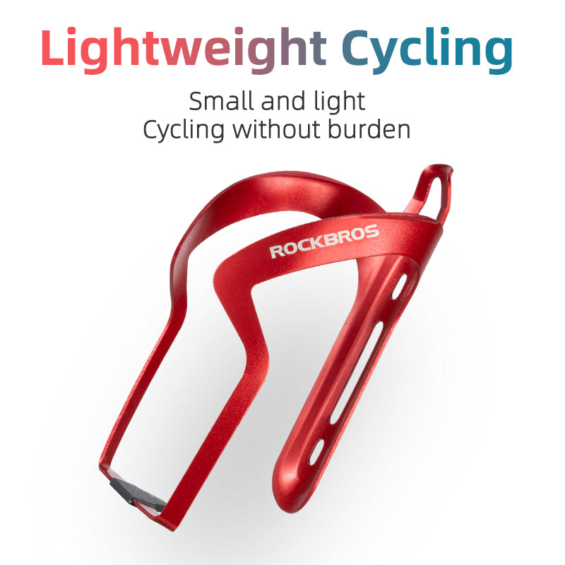 ROCKBROS Cycling Water Bottle Cage Aluminum Alloy Bike Water Bottle Holder Bracket