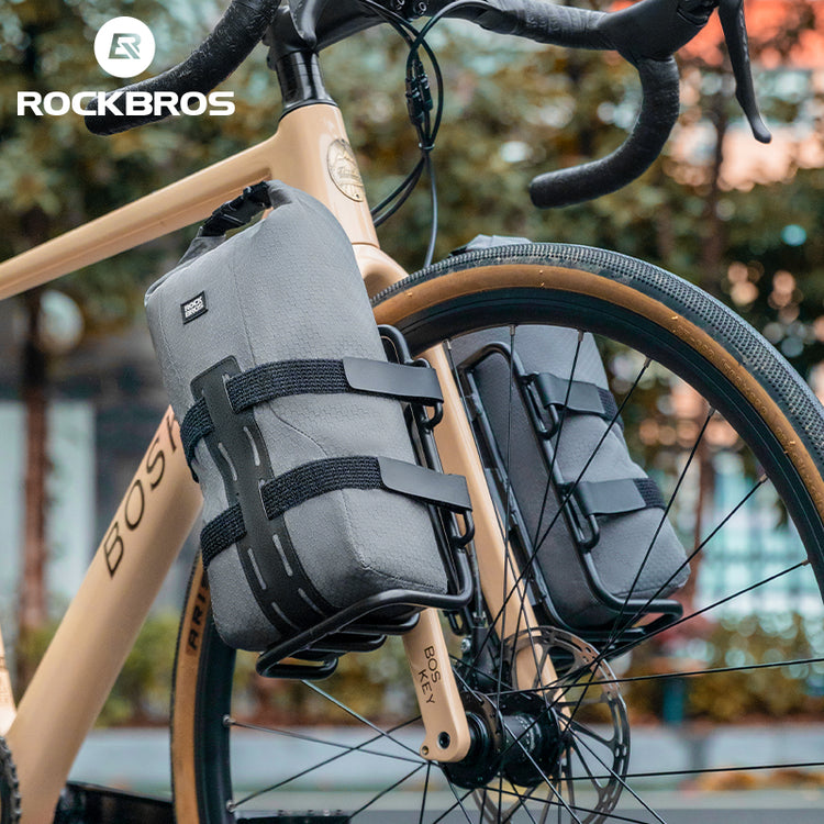 ROCKBROS Bicycle Front Fork Rack & Cargo Bag MTB Bike Front Carrier Rack