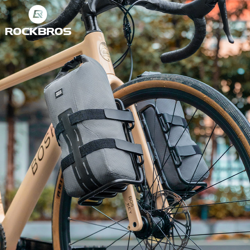 ROCKBROS Bicycle Front Fork Rack & Cargo Bag MTB Bike Front Carrier Rack