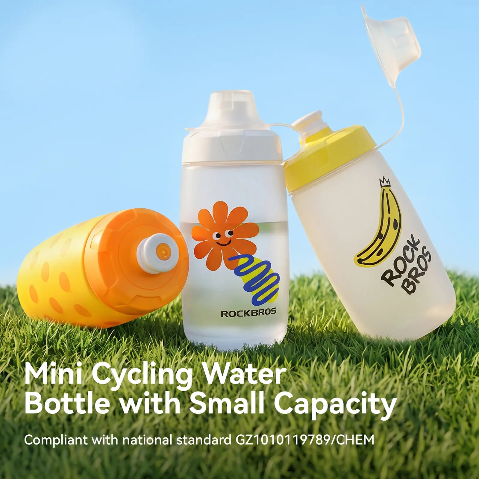 ROCKBROS Kids Bike Water Bottle Available in Multiple Colours.
#options_Mandarin Bobo