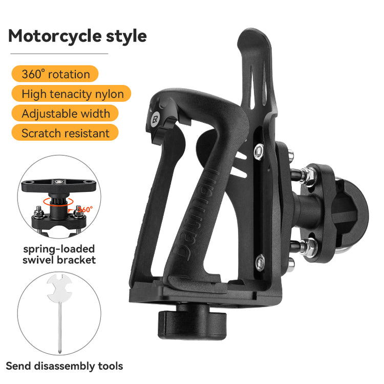 ROCKBROS Motorcycle Bottle Mount Holder Bicycle Water Bottle Cage MTB Road Bike Kettle Bracket