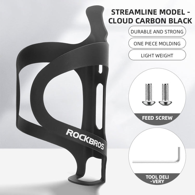 ROCKBROS Bike Water Bottle Cage Holder Lightweight Alloy Aluminum Bicycle Water Bottle Holder Cages