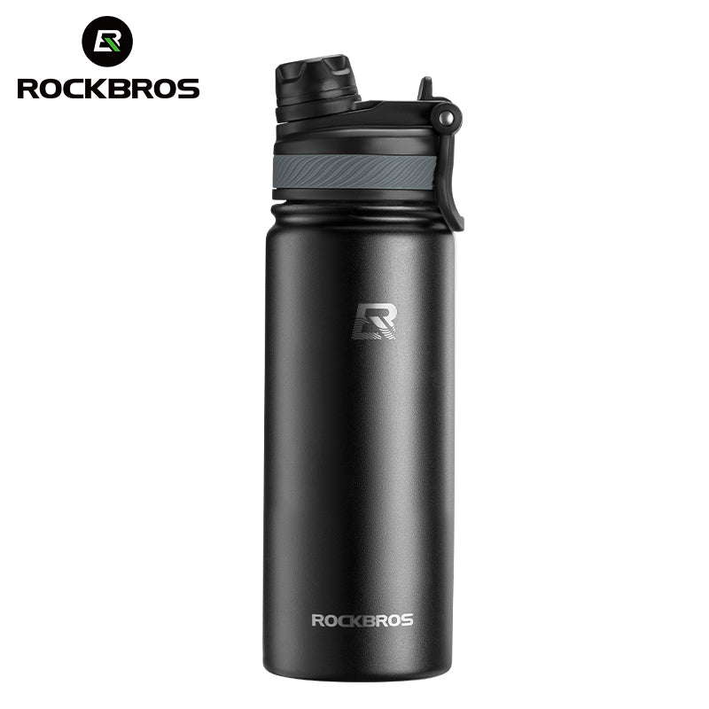 ROCKBROS Bicycle Cycling Insulated Water Bottle Stainless Steel Drink Cup