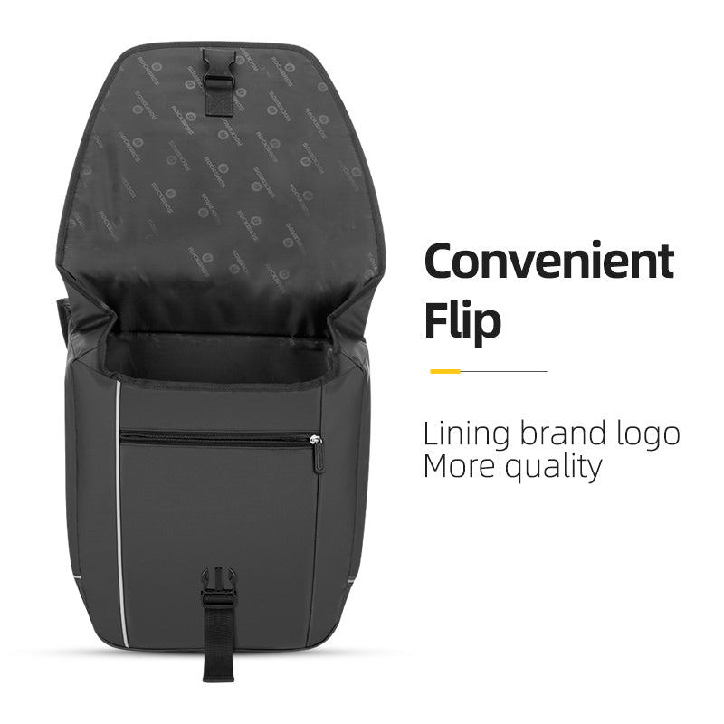ROCKBROS Super Bicycle Pannier Bags in Black