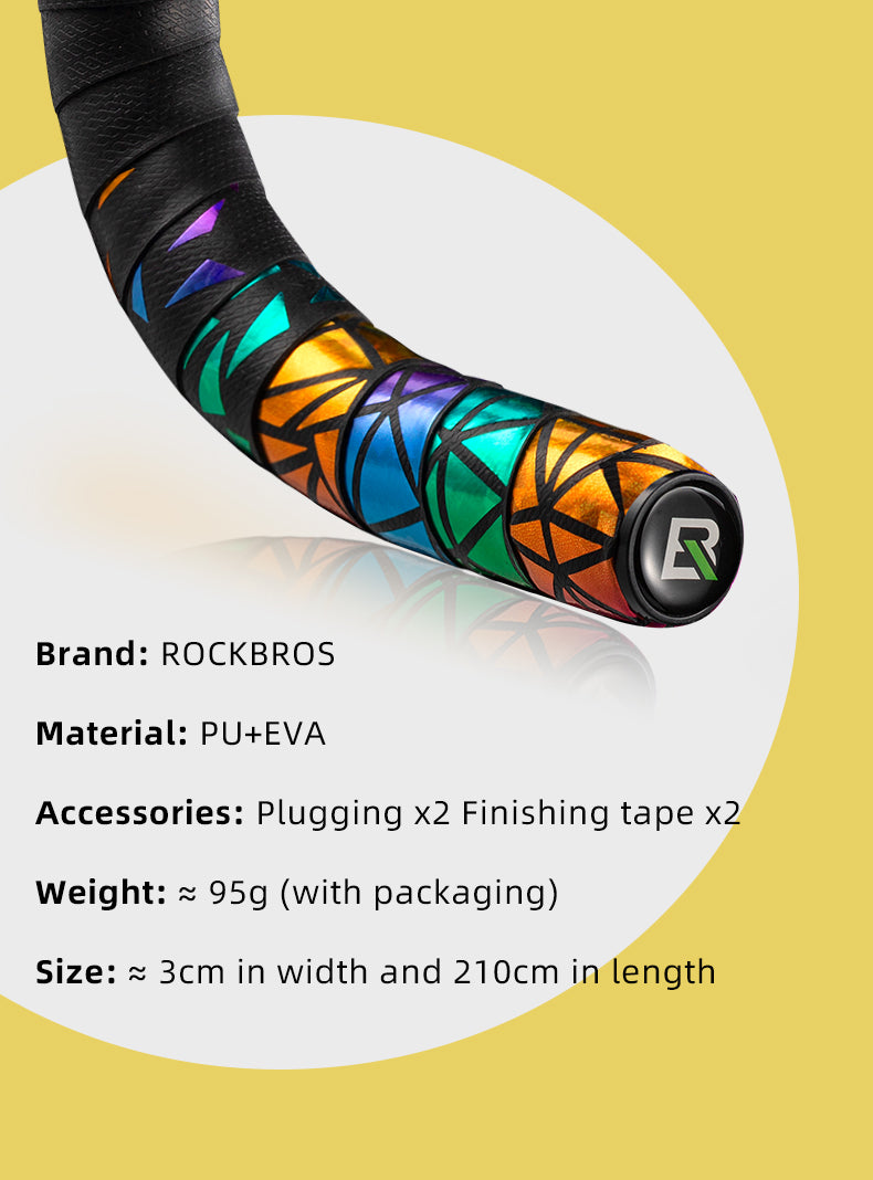 ROCKBROS Bicycle Handlebar Tape Cycling Road Bike Bar Drop Wrap Non-Slip