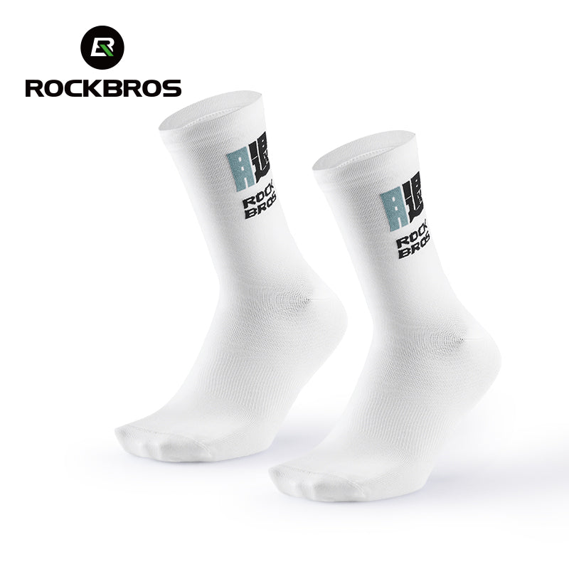 ROCKBROS Cycling Socks High Elastic Breathable Men Women Running Biking Football Basketball Outdoor Professional Sports Racing Socks
