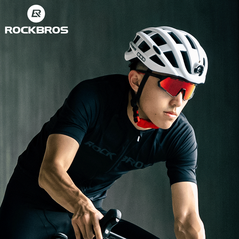RockBros MTB Road Bike Helmet Light Outdoor Night Cycling Ultralight EPS