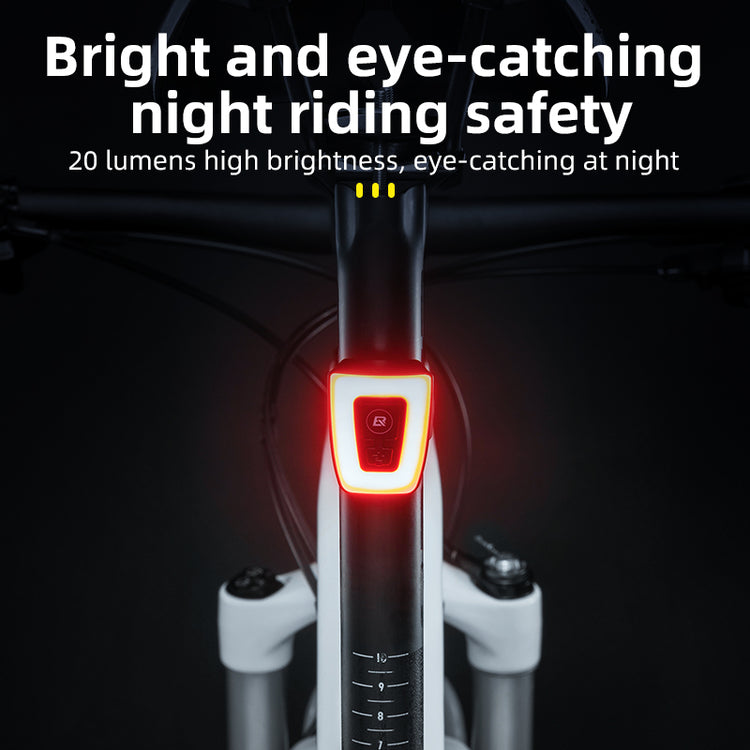 ROCKBROS Compact Red Helmet Light TT30-WD