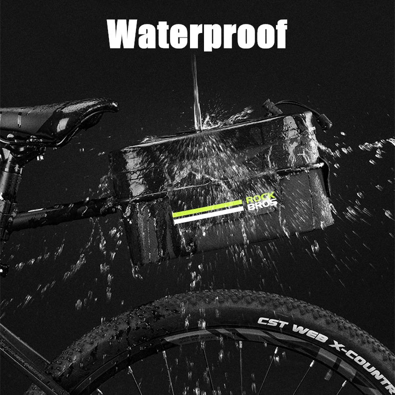 ROCKBROS Bicycle Rear Rack Pannier Bag 6L Waterproof Bike Trunk Bag Storage Bag