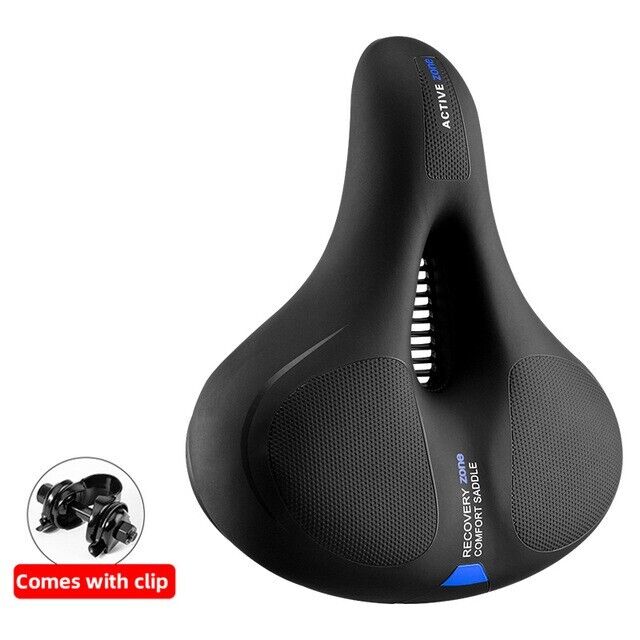 ROCKBROS Bike Bicycle Saddle Seat With Handle Comfort Shockproof Memory Foam Reflective Cycling Cushion