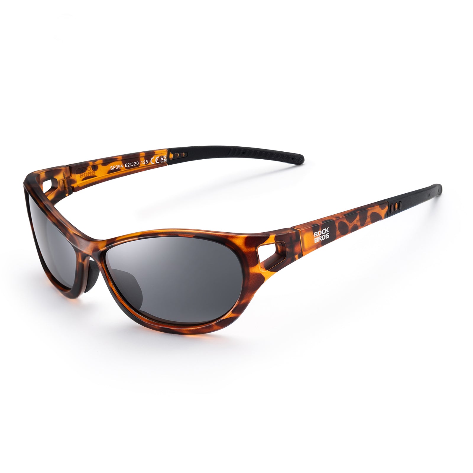 ROCKBROS Apex Ultra-light Polarised Sunglasses for outdoor sports and daily wear.
#color_brown