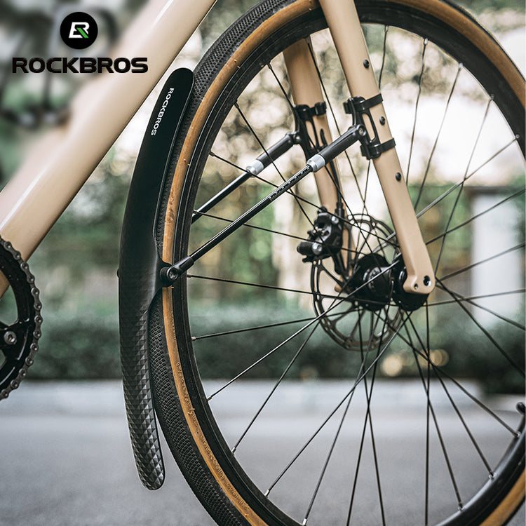 ROCKBROS Road Bike Front Or Rear Fender Quick Release Cycling Bicycle Mudguard Adjustable