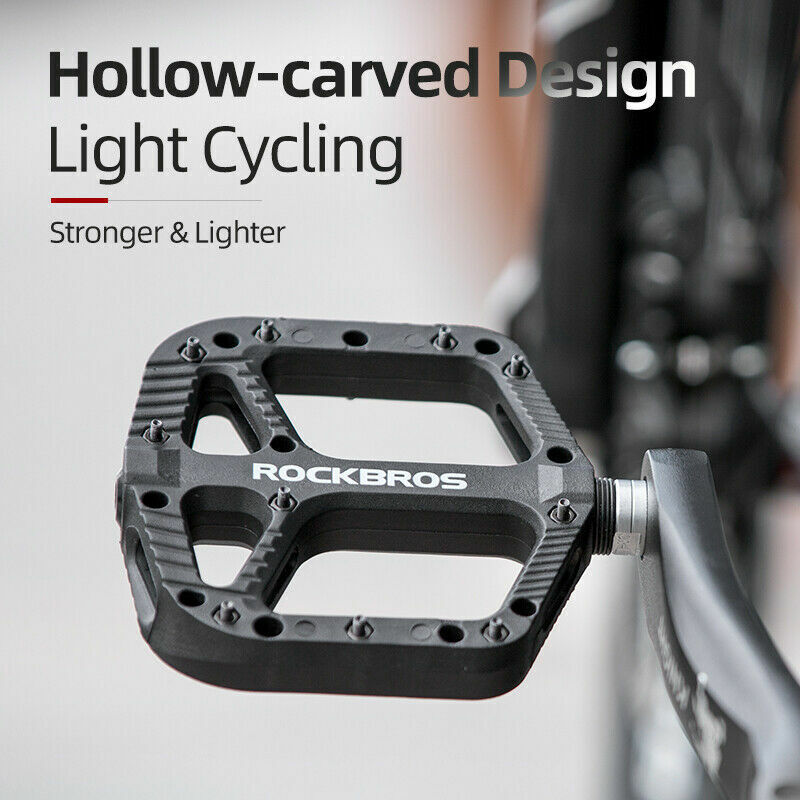 ROCKBROS Extra Large Bike Pedals in Various Colours (Pair)