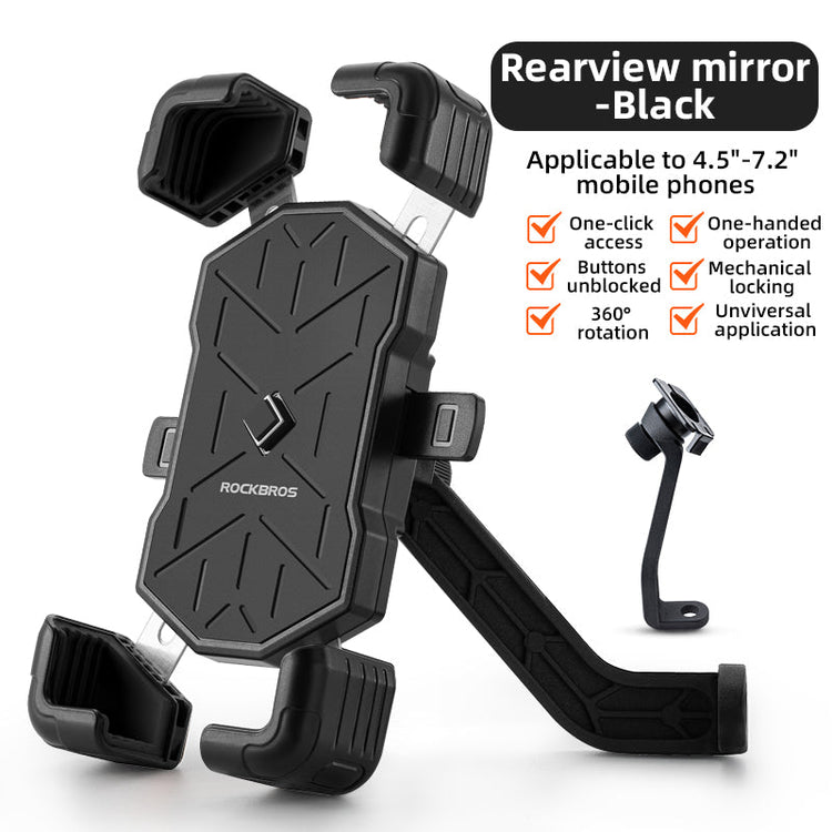ROCKBROS HW-117 Bike Phone Mount 1s Lock Bike - ROCKBROS