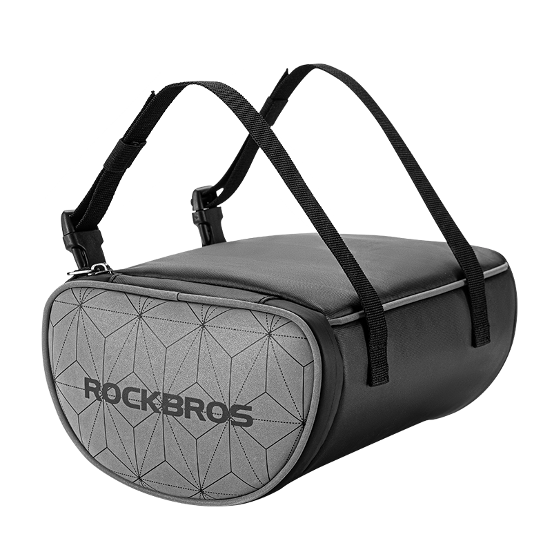 ROCKBROS Electric Bike Bag Rear Seat Storage Bag Breathable Large Capacity Reflective Electric Vehicle Outdoor Motorcycle Travel Bag