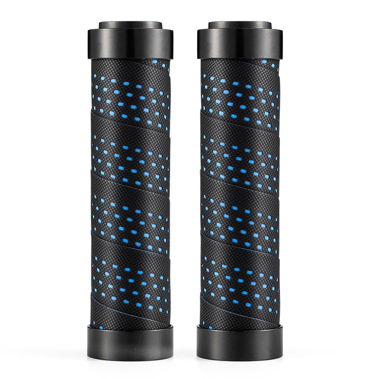 ROCKBROS Bicycle Handlebar Cover Mountain Bike Handlebar Locking Anti-skid Handlebar Grips PU Handle Grip Accessories
