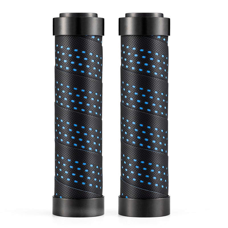 ROCKBROS Bicycle Handlebar Cover Mountain Bike Handlebar Locking Anti-skid Handlebar Grips PU Handle Grip Accessories