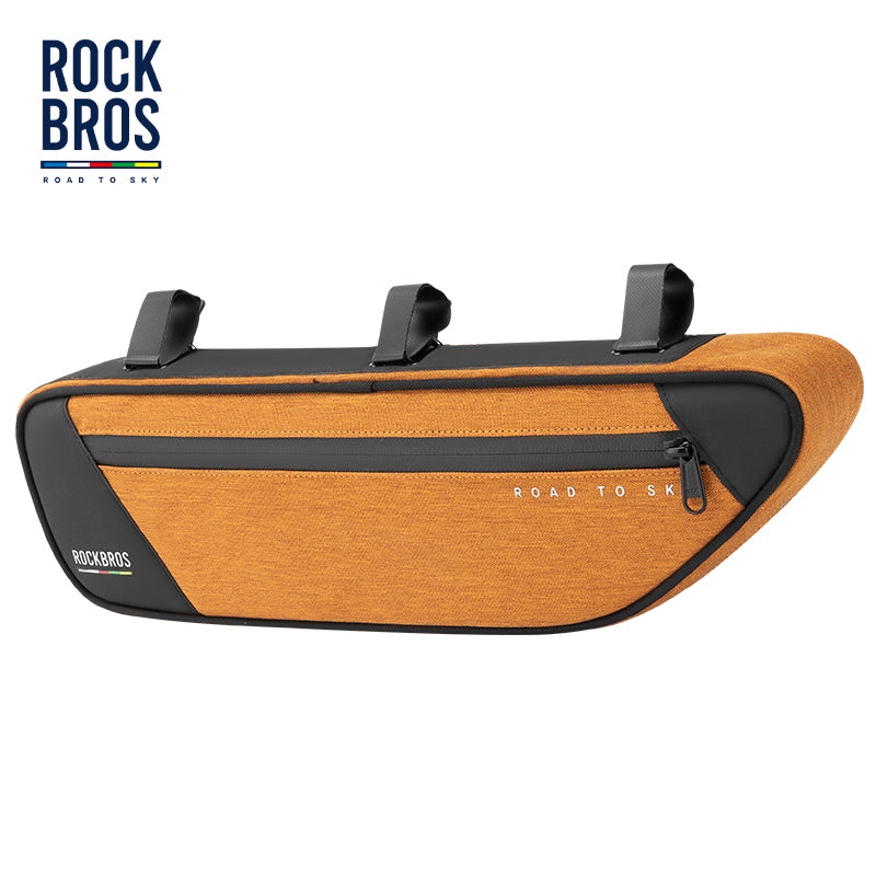 【ROAD TO SKY】 ROCKBROS Deluxe Cycling Frame Bag Bike Front Tube Bags