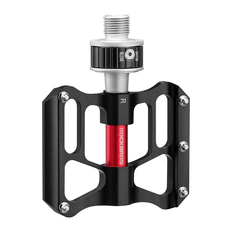 ROCKBROS Quick-Release Bike Pedals in Black (Pair)