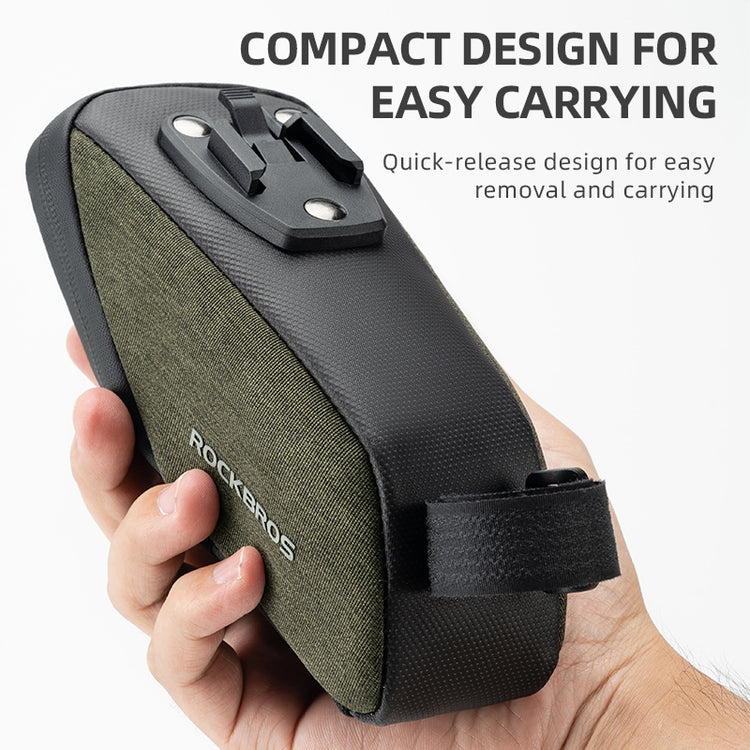 ROCKBROS Bicycle Bike Cycling Tail Bag With Mudguard Quick Release Saddle Bag