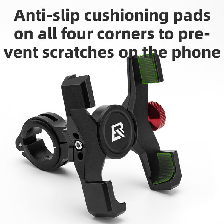 ROCKBROS Bicycle Bike Handlebar Phone Holder Mount Aluminum Alloy Adjustable