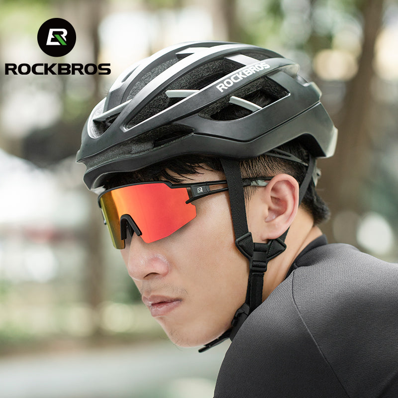 ROCKBROS Bicycle Polarized Cycling Sunglasses UV400 Golf Fishing Hiking Sports Glasses