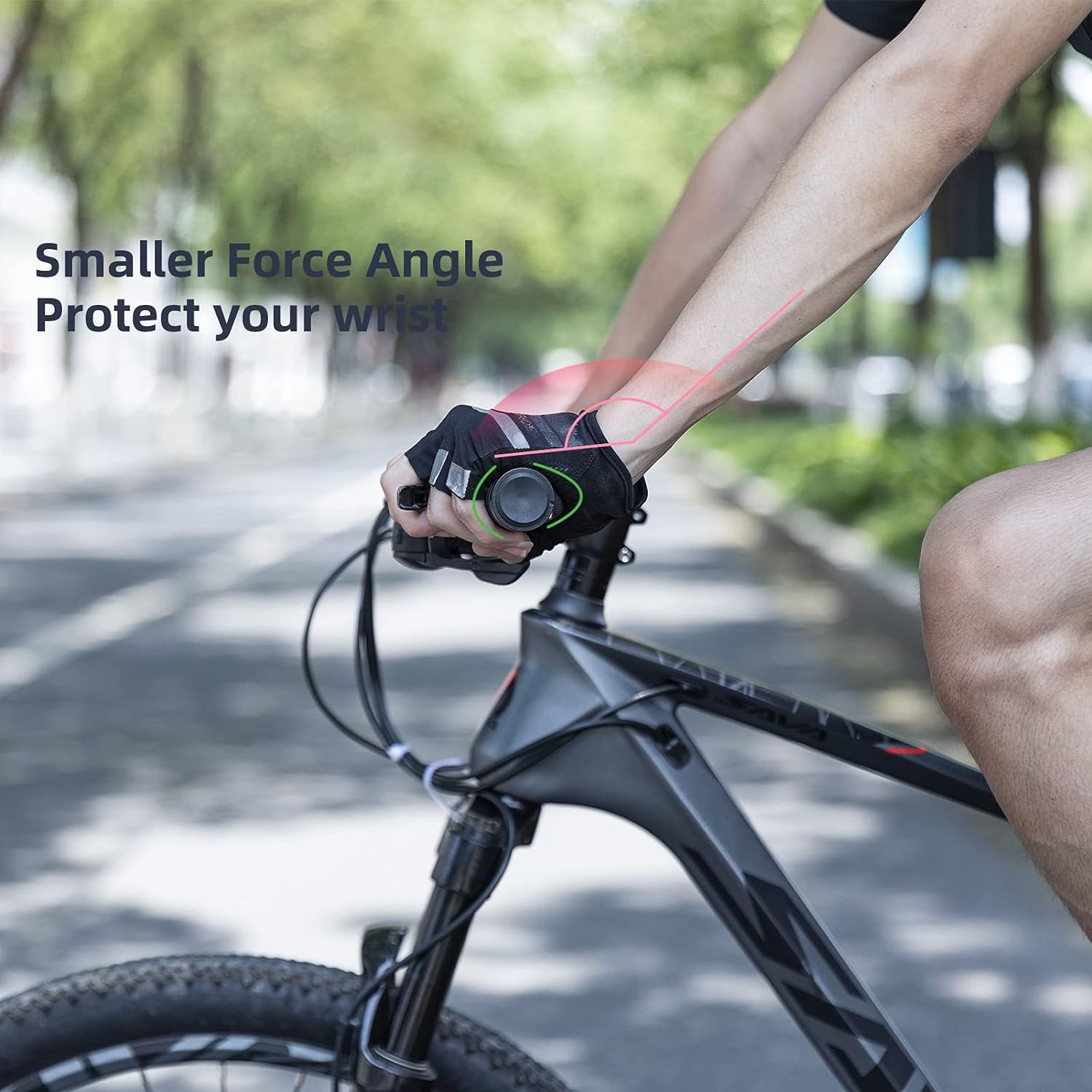 Double Lock Rubber Handlebar Grips