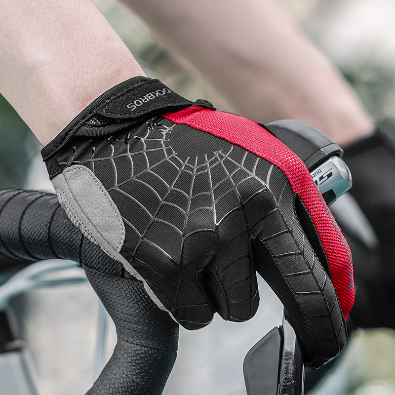 Rockbros-Full Finger Cycling Gloves Touchscreen Gloves  Full Finger Sports Gloves Running Gloves