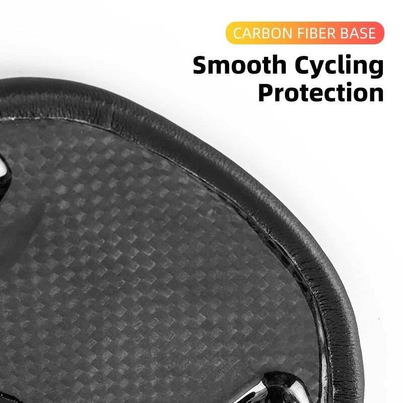 ROCKBROS Bike Carbon Fiber Saddle Ultralight Hollow Breathable Cycling Bicycle Seat