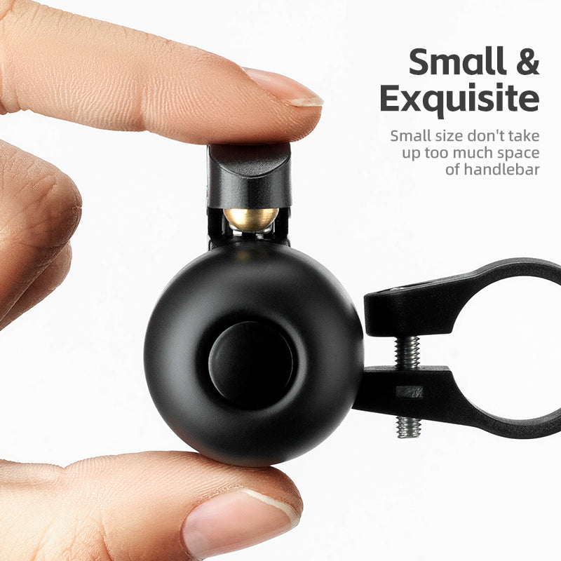 ROCKBROS Bike Bell Copper Alloy Durable Bicycle Bell with Clear&Long Sound Bike Ring Bell