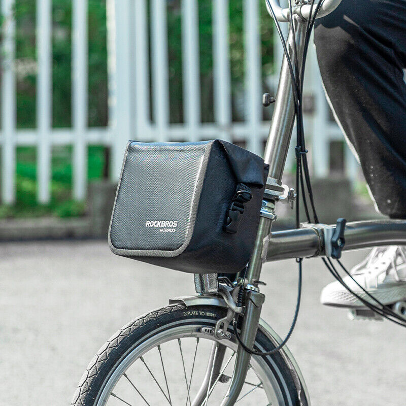 ROCKBROS Bike Handlebar Bag Waterproof 3L (Strap Mount Only)
