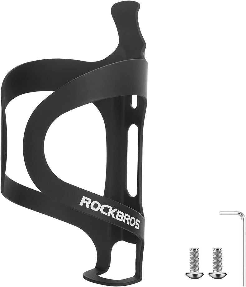 ROCKBROS Bike Water Bottle Cage Holder Lightweight Alloy Aluminum Bicycle Water Bottle Holder Cages