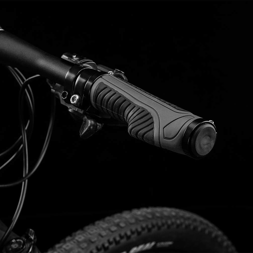 Double Lock Rubber Handlebar Grips