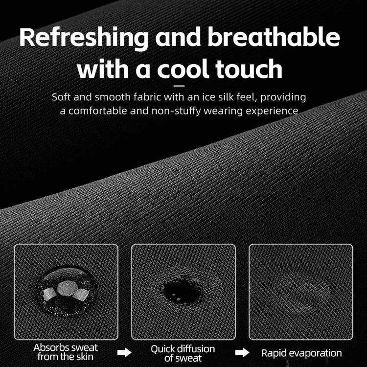 ROCKBROS Motorcycle Balaclava Bicycle Cycling Face Mask Ice Silk Breathable UV Protection Unisex