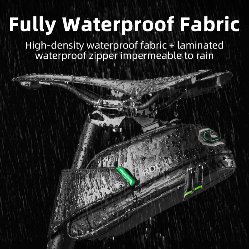 Waterproof Cycling Rear Saddle Bag Bike Rear Seatpost Panniers MTB Bike Accessories 1L/1.5L