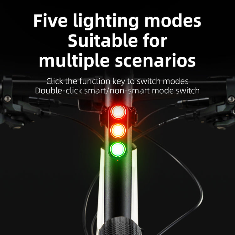 ROCKBROS Bicycle Bike Rear Light Red Yellow Green 3 Colors Cycling Warning Light