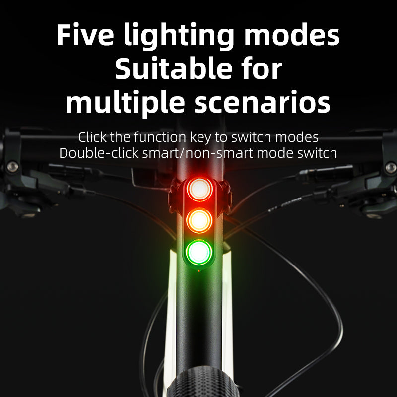 ROCKBROS Bicycle Bike Rear Light Red Yellow Green 3 Colors Cycling Warning Light