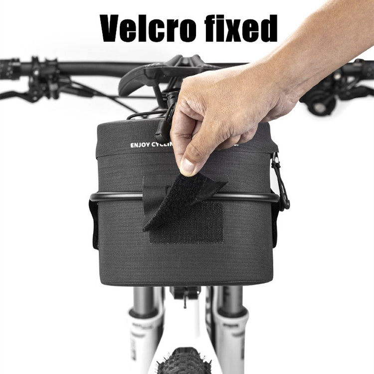 ROCKBROS Bicycle Rear Rack Pannier Bag 6L Waterproof Bike Trunk Bag Storage Bag