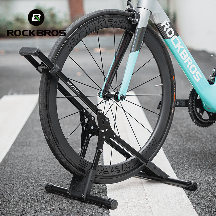 ROCKBROS Carbon Steel Folding Bike Stand