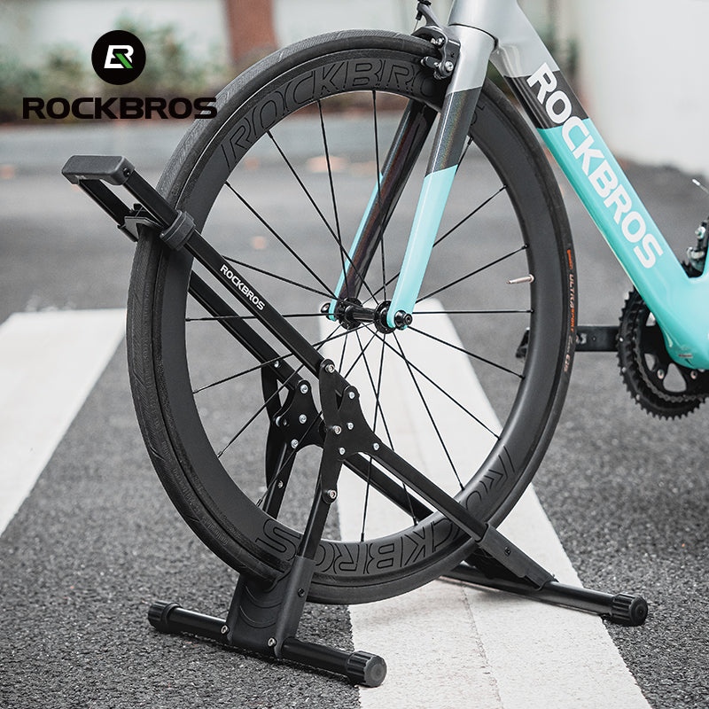 ROCKBROS Carbon Steel Folding Bike Stand