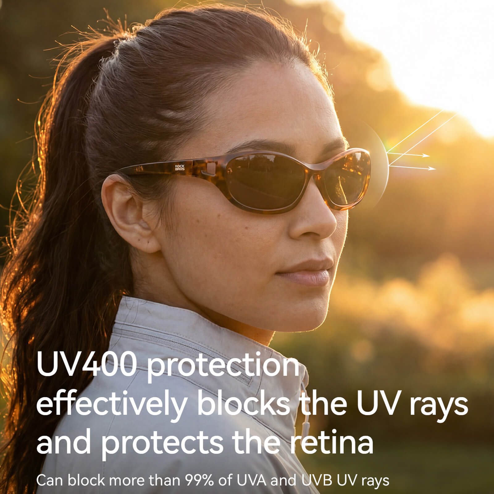 ROCKBROS Apex Ultra-light Polarised Sunglasses for outdoor sports and daily wear.
#color_purple