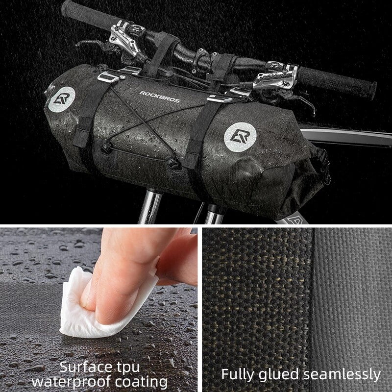 ROCKBROS- Large Bike Handlebar Waterproof Bag